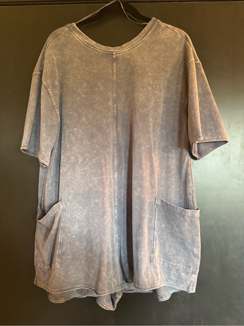 Free People Movement Hot Shot T-Shirt Romper blue Women’s L